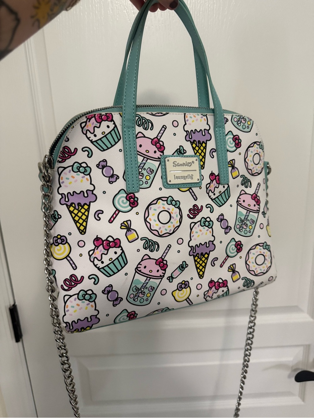 Loungefly Hello Kitty Sweets Treats Purse - Picture 2 of 8